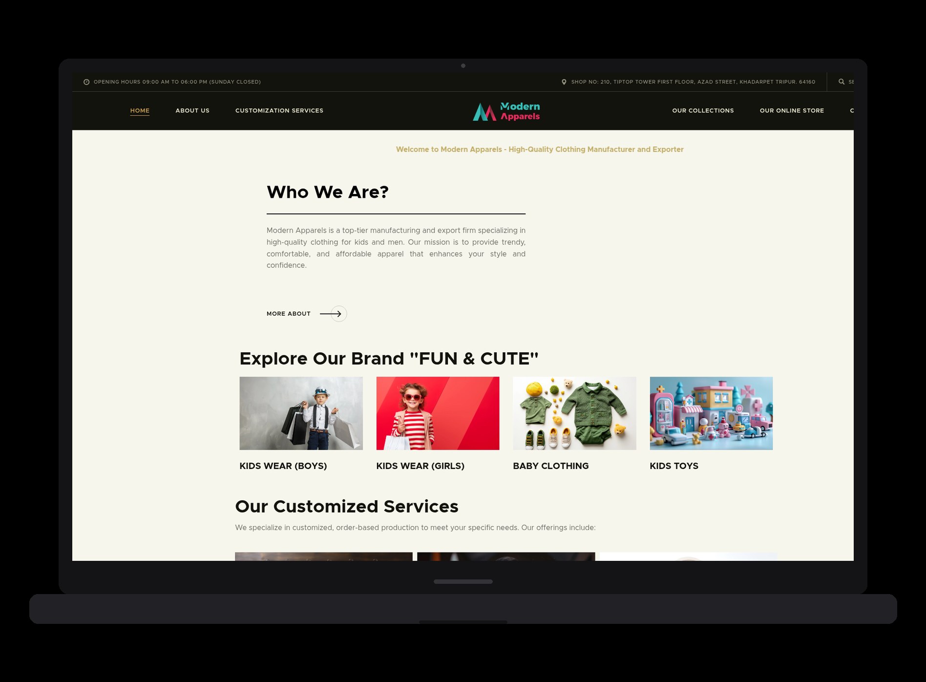 Fun & Cute — Web project