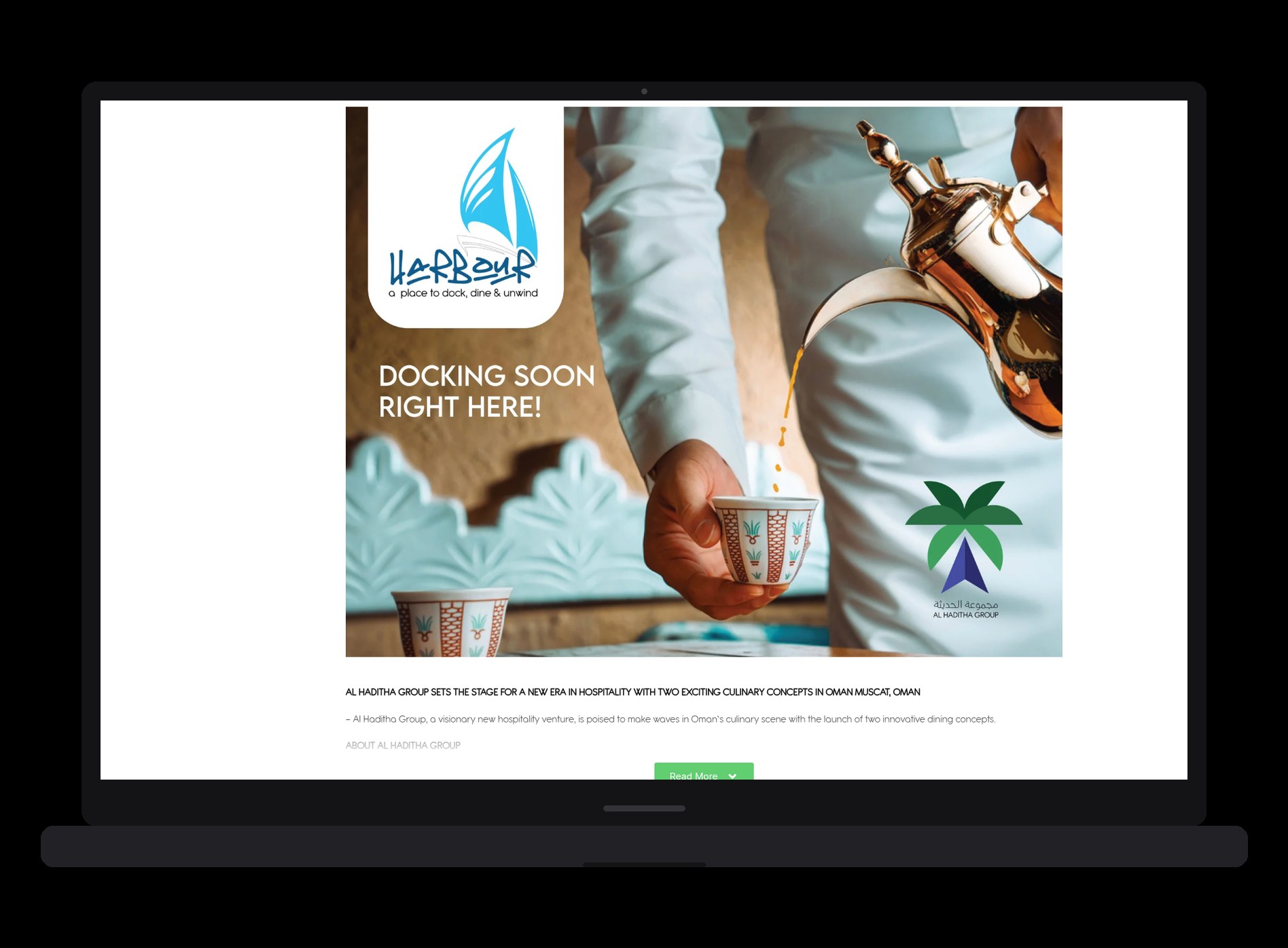 Al Haditha Group — Landing project